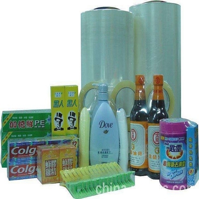 Şeffaf Plastik Rulo POF Shrink Ambalaj Filmi Günlük İhtiyaçlar İçin Centerfold Poliolefin Shrink Film