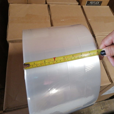 Geri Dönüşümlü Shrink Ambalaj Filmi Rulosu 50gauge 60gauge 75gauge 100gauge Mikro Delikli Poliolefin Shrink Film