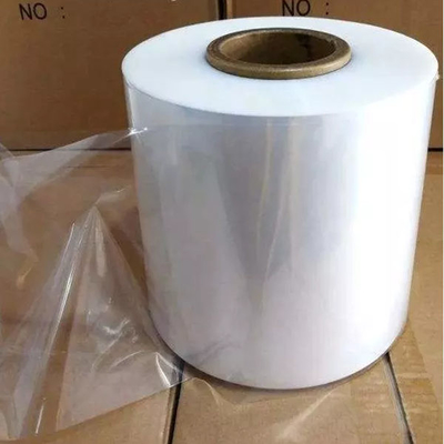 Tek Yara 15 mikron Kalınlık 520mm Genişlik Gıda Paketi POF Shrink Wrap Film Rulo