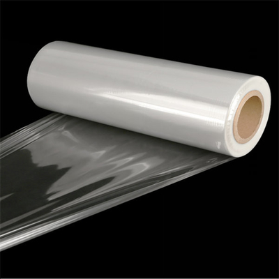 Clear 75 Gauge Centerfold POF Isı Termal Daralan Film Rulosu Shrink Sarma için Poliolefin Plastik Sargı