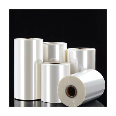 Ev Temel İçin Şeffaf Parlak 19 mikron / 25 mikron Kalınlık POF Shrink Rulo