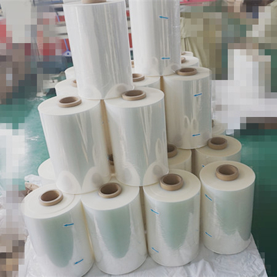 Ambalaj Plastik Rulo Film Yırtılmaya Dayanıklı Poliolefin Shrink Film Rulosu Fotoğraf Çerçevesi İçin