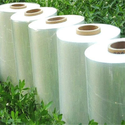 İyi Esneklik 45 , 50 , 60 , 75 , 100 , 125 , 150 Gauge Poliolefin Kağıt Doku İçin Shrink Wrap